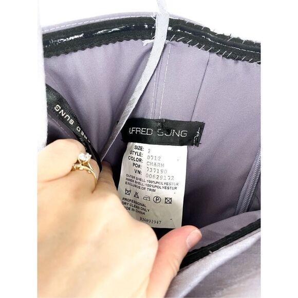 Alfred Sung Bridesmaids by Dessy Style‎ D712 Charm Size 2 - Picture 7 of 14